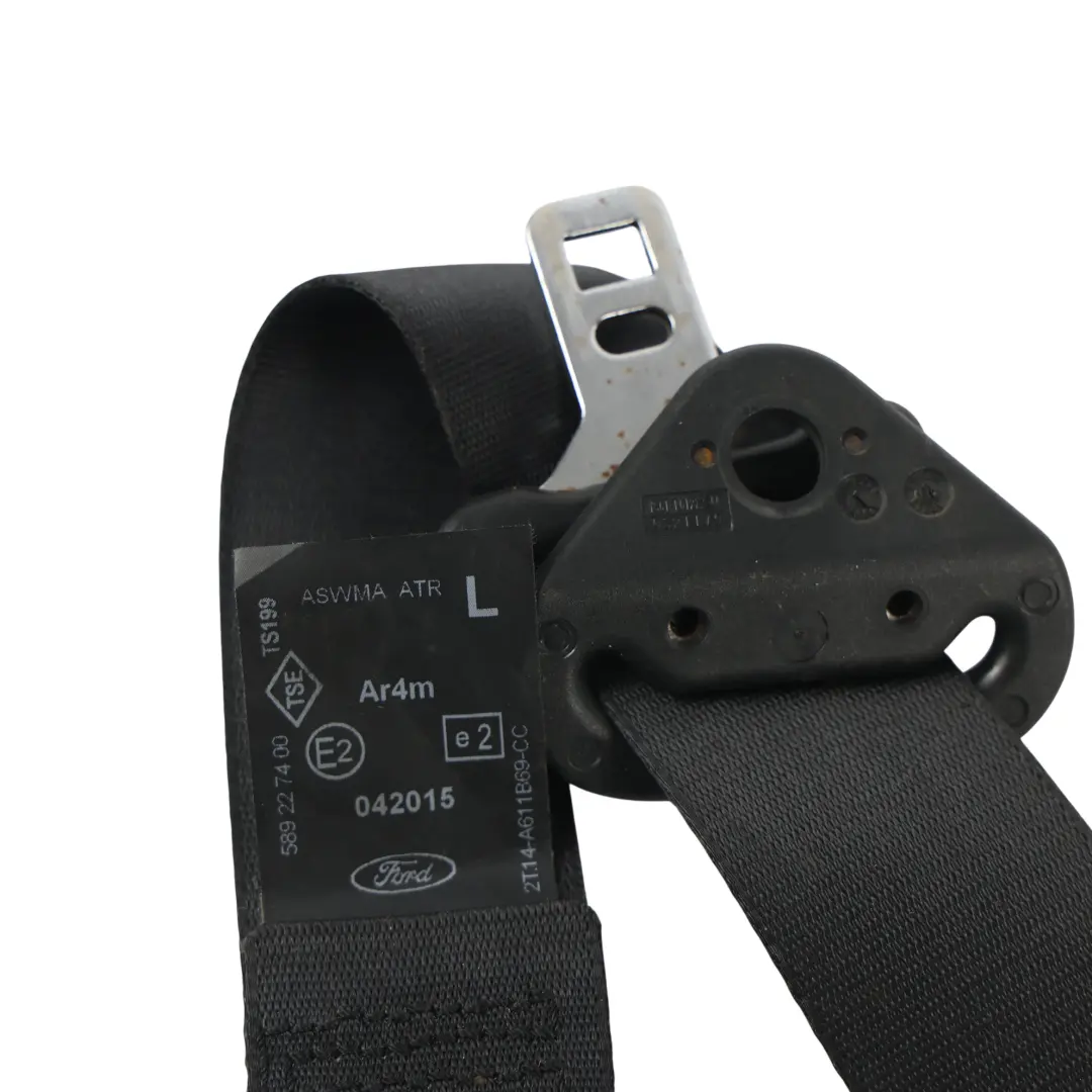 Ford Transit Connect Seatbelt Seat Belt Rear Left N/S - SKU 2T14-A611B69-CC - Part number 2T14-A611B69-CC