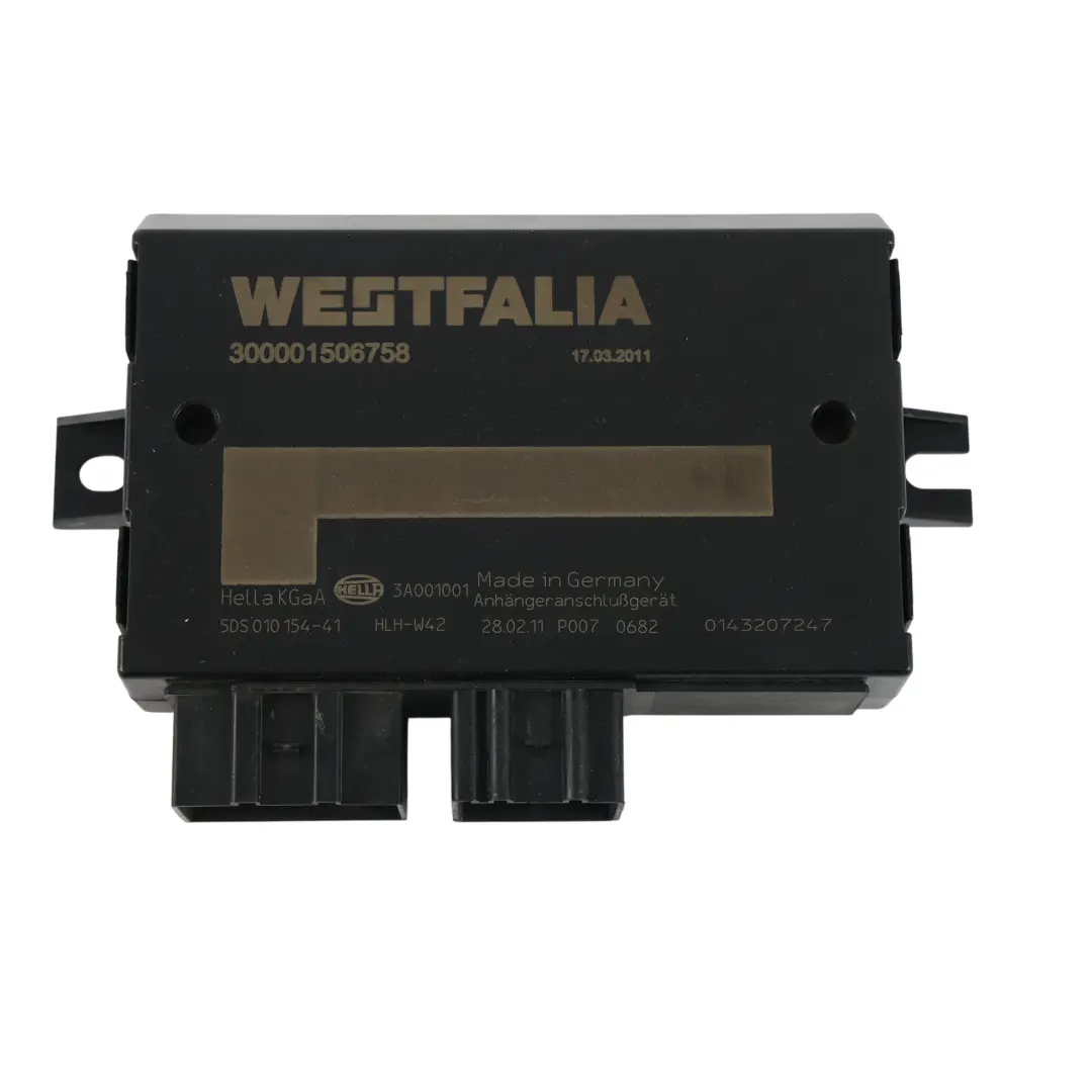 3T Módulo Control Enganche Remolque ECU para Skoda Rapid B6 con número de pieza 300001506758 Skoda Rapid B6 3T Módulo Control Enganche Remolque ECU - SKU 300001506758 - Número de pieza 300001506758