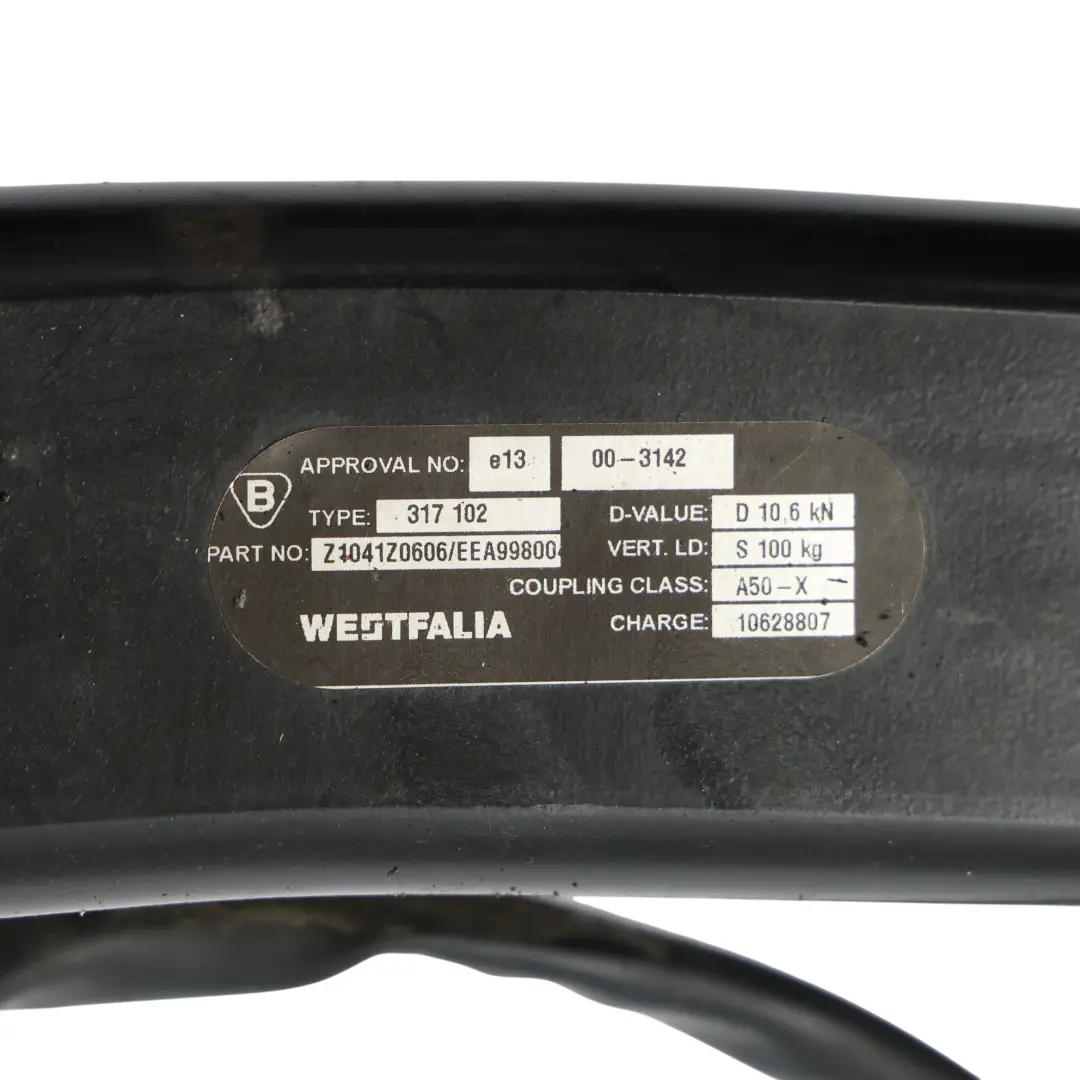 Skoda Superb B6 Westfalia Anhängerkupplung Anhänger - SKU 317102 - Teilenummer 317102