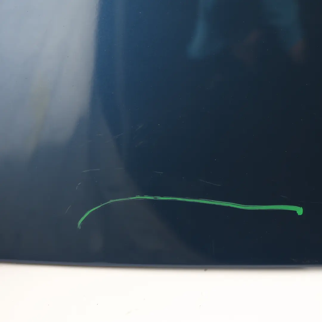 BMW X3 E83 Rear Spoiler Upper Trunk Lid Roof Mysticblau Metallic - A07 - SKU 3400384-MYS - Part number 3400384