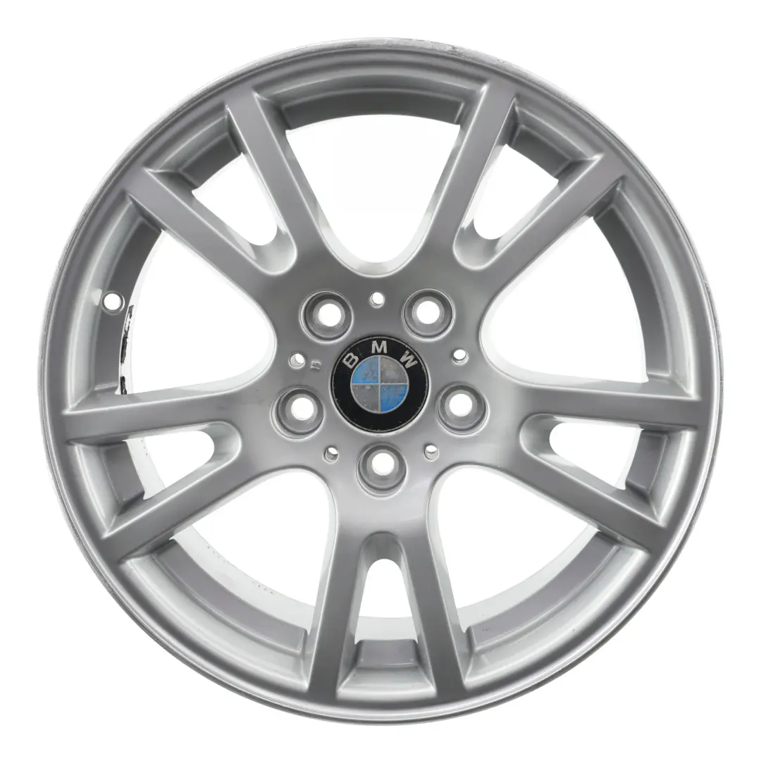 BMW X3 E83 Jante en alliage d'argent 17" 8J Rayons Doubles 148 ET:46 - SKU 3412060-1 - Numéro de pièce 3412060
