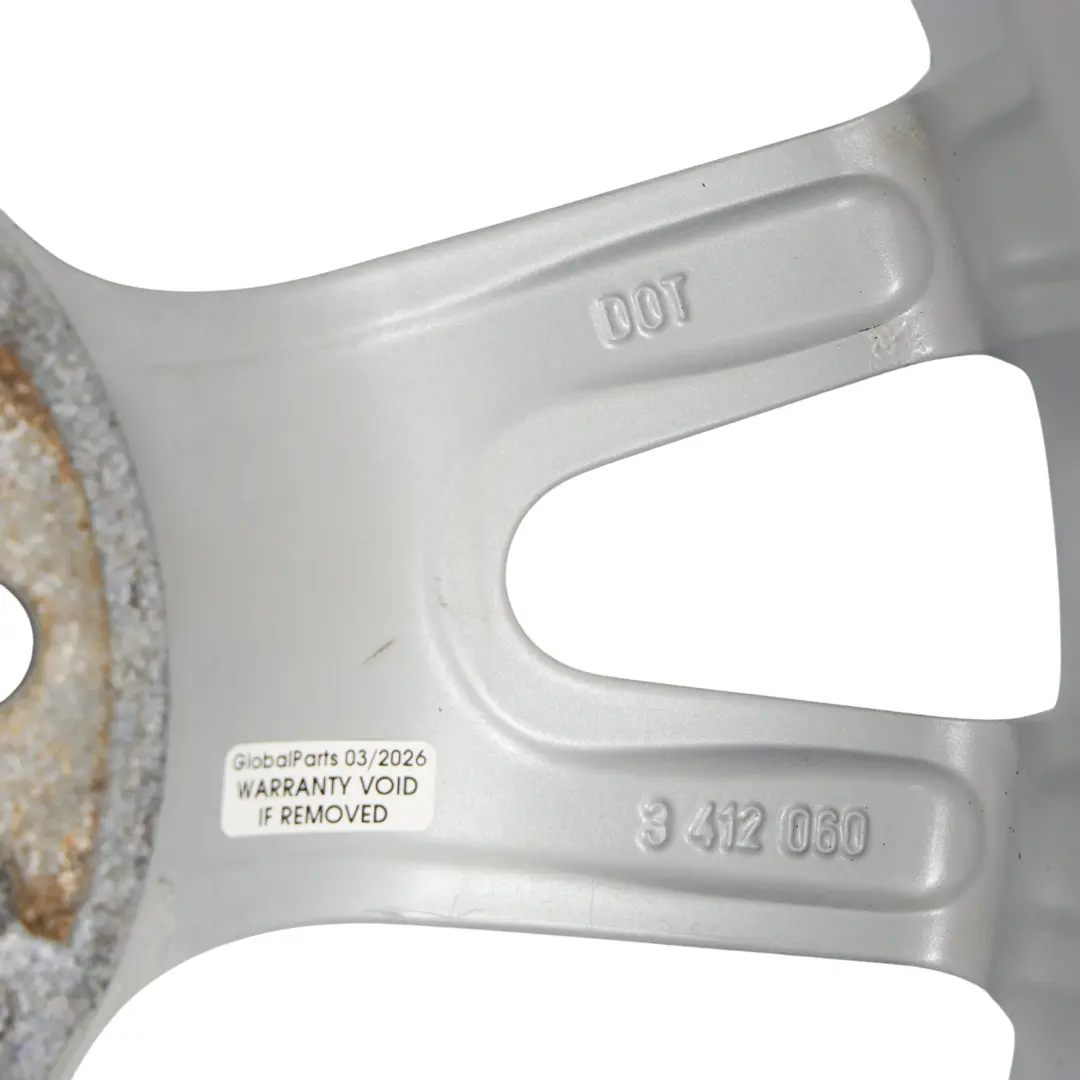 BMW X3 E83 Alu Felge 17" Doppel Speiche 148 ET:46 8J - SKU 3412060-2 - Teilenummer 3412060