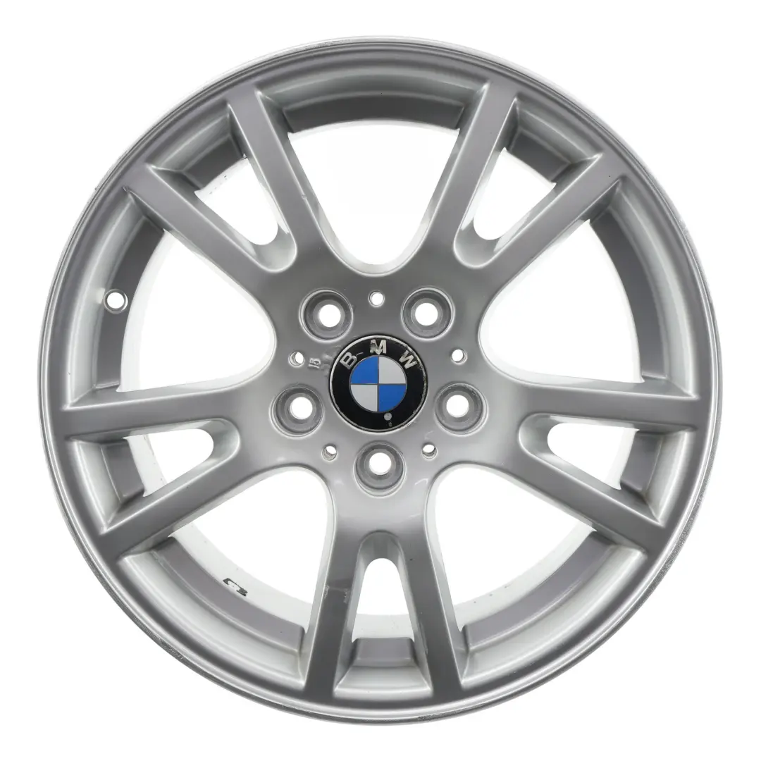 Alloy Wheel Rim 17" Double Spoke 148 ET:46 8J to BMW X3 E83 Silver with Part number 3412060 BMW X3 E83 Silver Alloy Wheel Rim 17" Double Spoke 148 ET:46 8J - SKU 3412060-3 - Part number 3412060