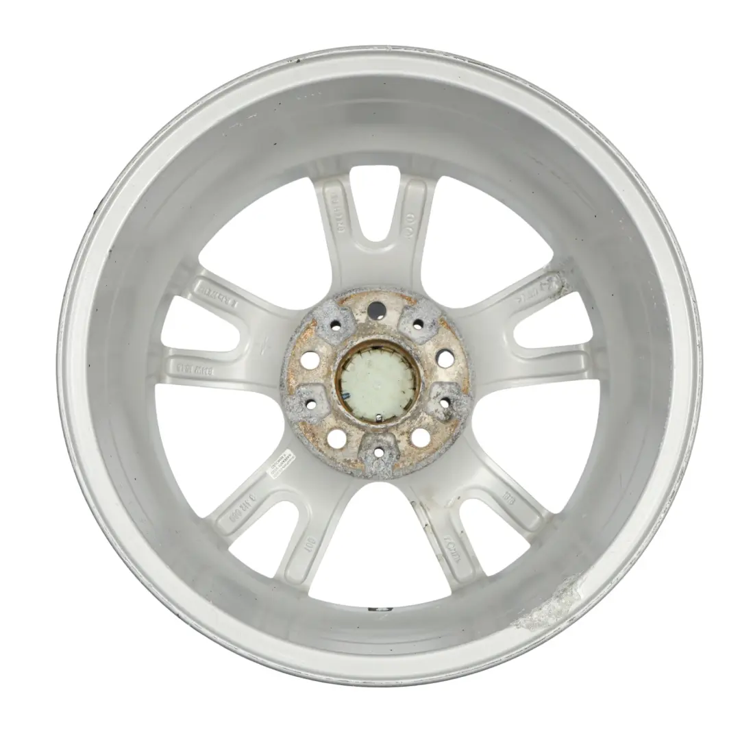 Alloy Wheel Rim 17" Double Spoke 148 ET:46 8J to BMW X3 E83 Silver with Part number 3412060 BMW X3 E83 Silver Alloy Wheel Rim 17" Double Spoke 148 ET:46 8J - SKU 3412060-3 - Part number 3412060