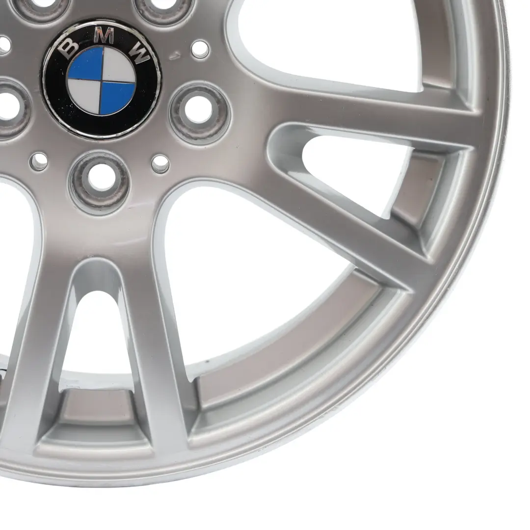 Reihe E83 Alu Felge Alufelge 17" Doppelspeiche 148 ET:46 8J für BMW X3 mit Teilenummer 3412060 BMW X3 Reihe E83 Alu Felge Alufelge 17" Doppelspeiche 148 ET:46 8J - SKU 3412060-5 - Teilenummer 3412060