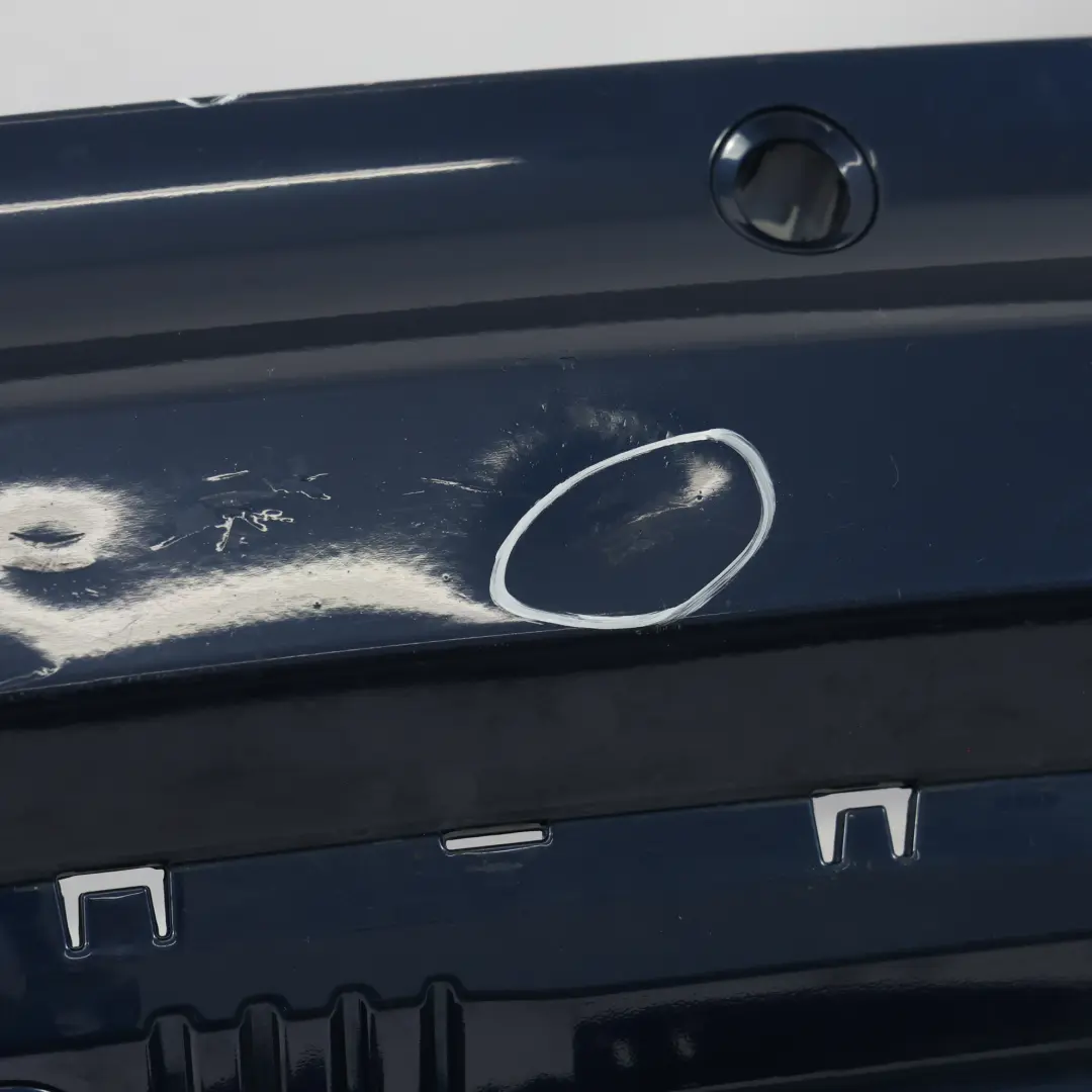 BMW X3 E83 LCI Rear Bumper Cover Panel M Sport PDC Mysticblau Metallic - A07 - SKU 3416947-MYS - Part number 3416947