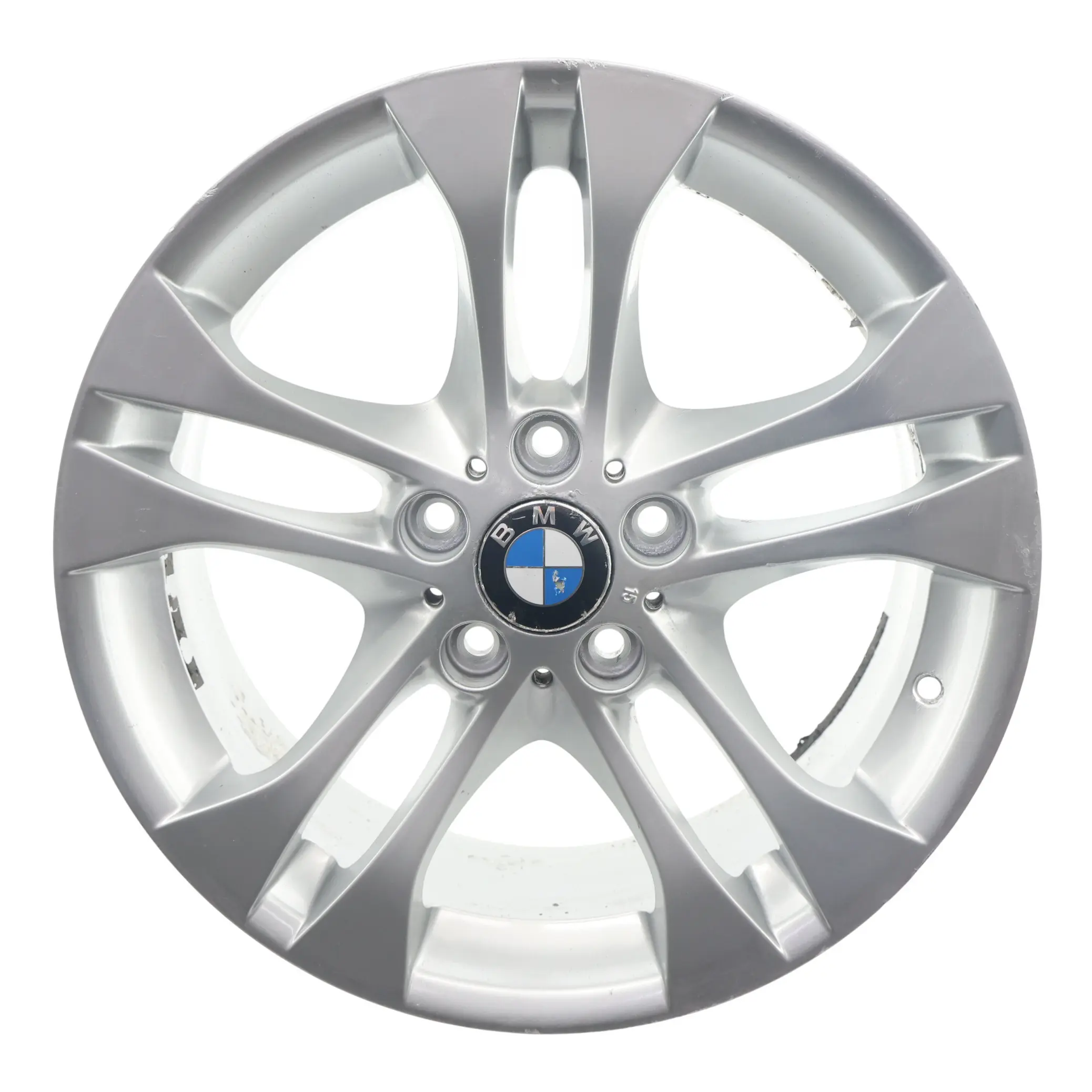 BMW X3 Series E83 Silver Wheel Alloy Rim Double Spoke 205 18" ET:46 8J 3417394