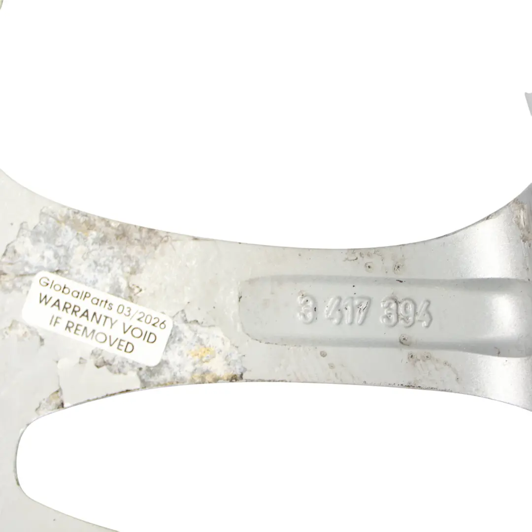 BMW X3 er E83 Silber Alu Felge Alufelge 18" Doppelspeiche 205 8J ET:46 - SKU 3417394-3 - Teilenummer 3417394