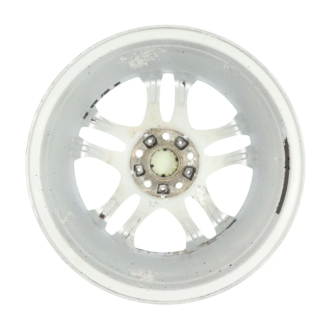 Silber Alu Felge Alufelge 18" Doppelspeiche 205 8J ET:46 für BMW X3 er E83 mit Teilenummer 3417394 BMW X3 er E83 Silber Alu Felge Alufelge 18" Doppelspeiche 205 8J ET:46 - SKU 3417394-3 - Teilenummer 3417394
