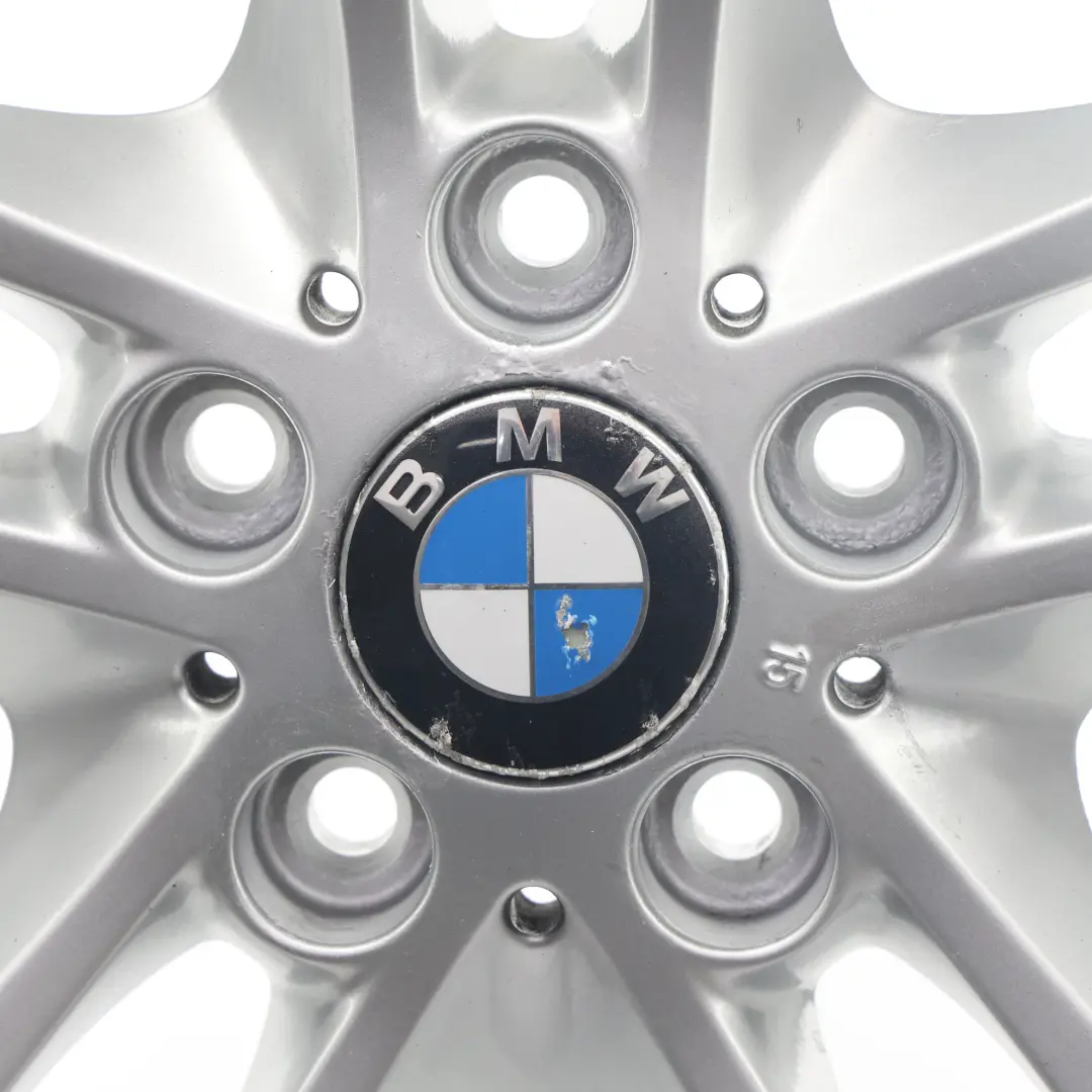 BMW X3 Series E83 Silver Wheel Alloy Rim Double Spoke 205 18" ET:46 8J - SKU 3417394-3 - Part number 3417394