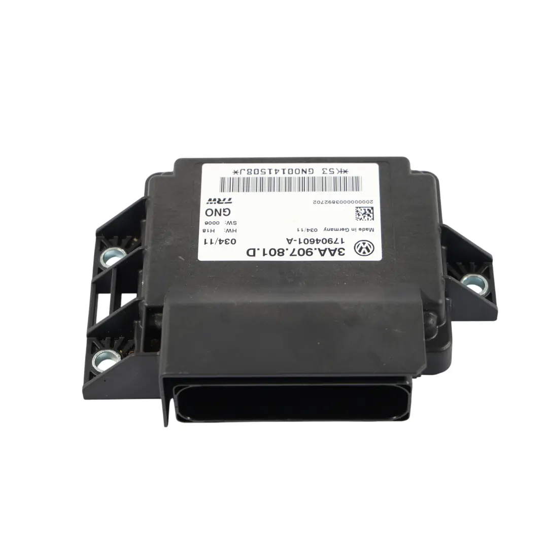 Volkswagen VW Sharan 7N Modulo Controllo Freno Parcheggio 3AA907801J - SKU 3AA907801D - Numero di parte 3AA907801D