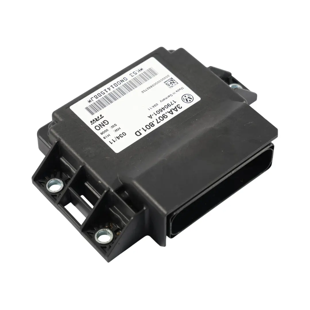 Volkswagen VW Sharan 7N Module Frein Stationnement Unité Contrôle 3AA907801J - SKU 3AA907801D - Numéro de pièce 3AA907801D