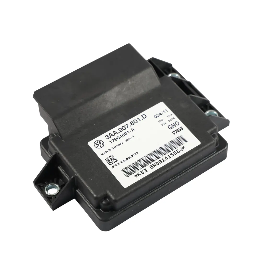 Volkswagen VW Sharan 7N Module Frein Stationnement Unité Contrôle 3AA907801J - SKU 3AA907801D - Numéro de pièce 3AA907801D