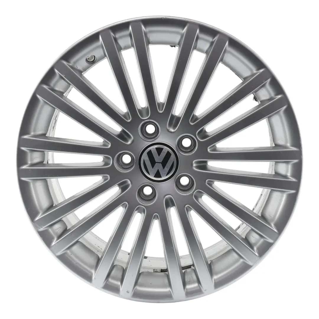Volkswagen EOS 1F Felga Aluminiowa Srebrna 17" 7.5J ET47 5x112 - SKU 3C0601025D-2 - Numer Części 3C0601025D