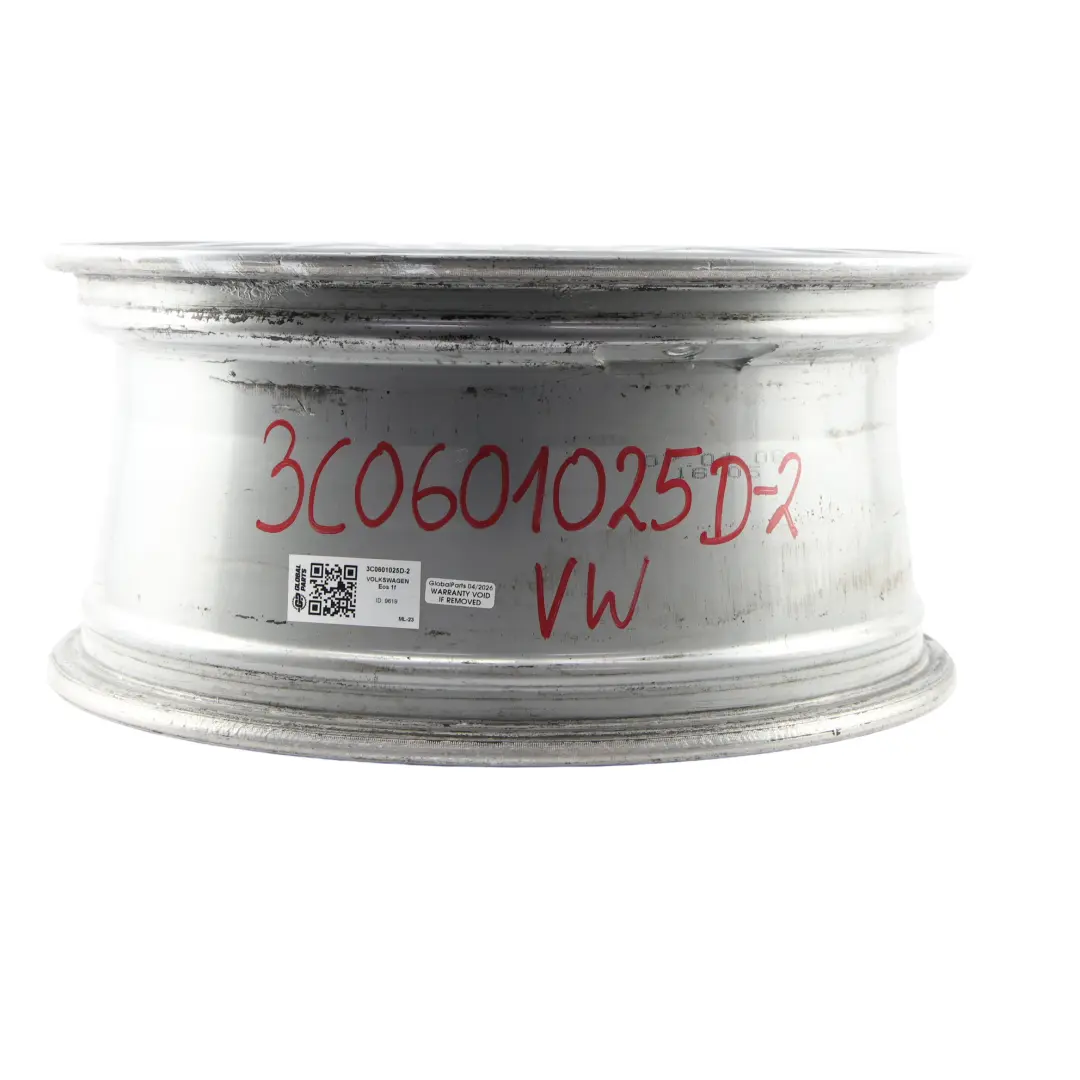 1F Alloy Wheel Rim Silver 17" 7.5J ET47 5x112 to Volkswagen EOS with Part number 3C0601025D Volkswagen EOS 1F Alloy Wheel Rim Silver 17" 7.5J ET47 5x112 - SKU 3C0601025D-2 - Part number 3C0601025D