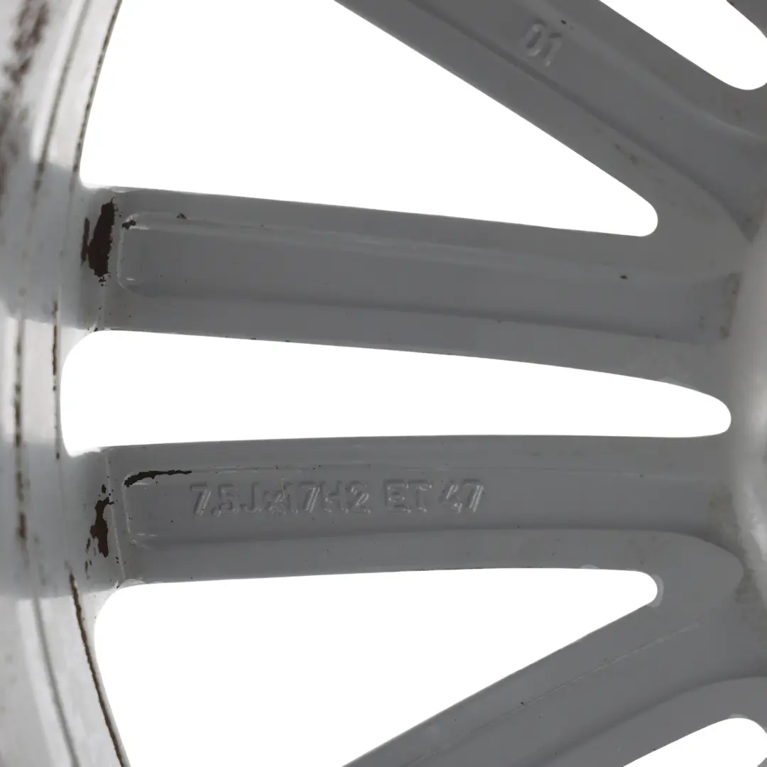 1F Alloy Wheel Rim Silver 17" 7.5J ET47 5x112 to Volkswagen EOS with Part number 3C0601025D Volkswagen EOS 1F Alloy Wheel Rim Silver 17" 7.5J ET47 5x112 - SKU 3C0601025D-2 - Part number 3C0601025D