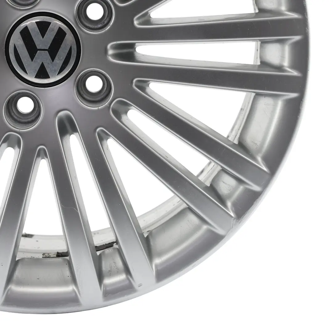 Volkswagen EOS 1F Alloy Wheel Rim Silver 17" 7.5J ET47 5x112 - SKU 3C0601025D-2 - Part number 3C0601025D