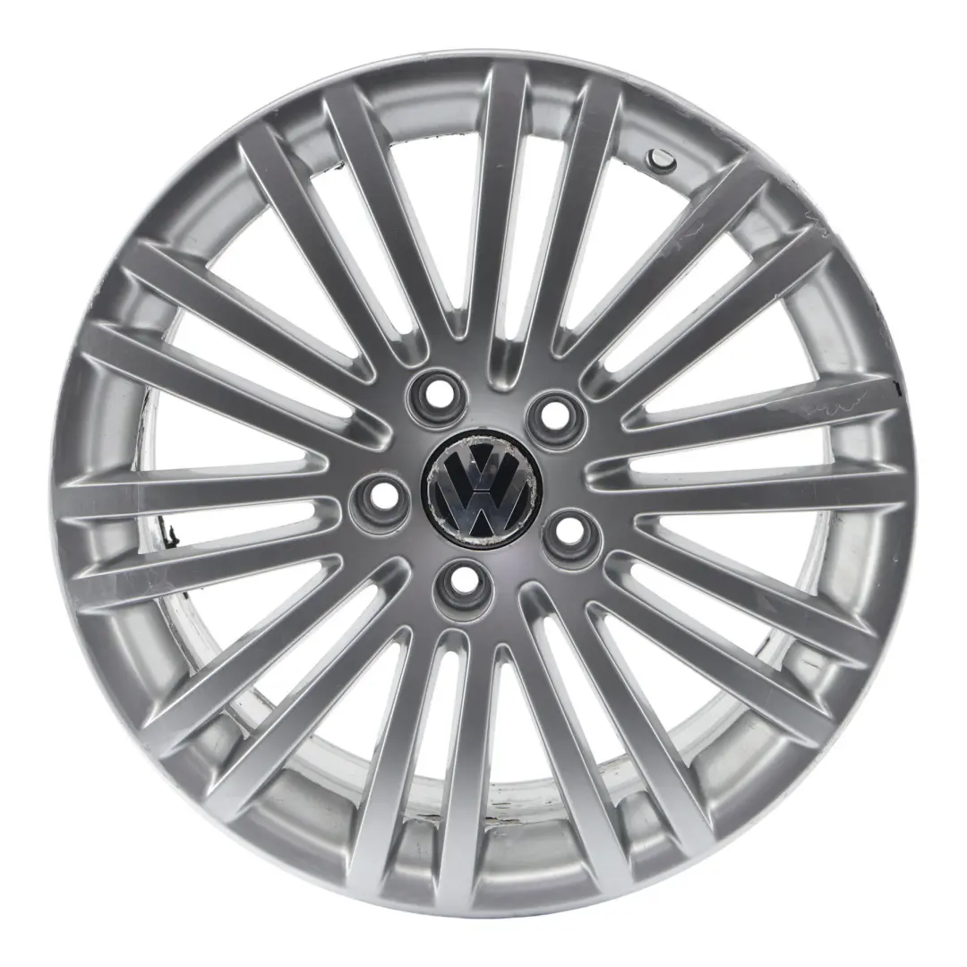 Volkswagen EOS 1F Alloy Wheel Rim Silver 17" 7.5J ET47 5x112 - SKU 3C0601025D-4 - Part number 3C0601025D