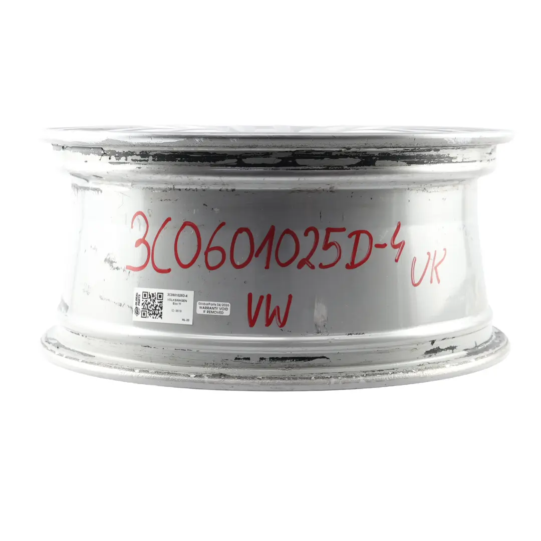 1F Alloy Wheel Rim Silver 17" 7.5J ET47 5x112 to Volkswagen EOS with Part number 3C0601025D Volkswagen EOS 1F Alloy Wheel Rim Silver 17" 7.5J ET47 5x112 - SKU 3C0601025D-4 - Part number 3C0601025D