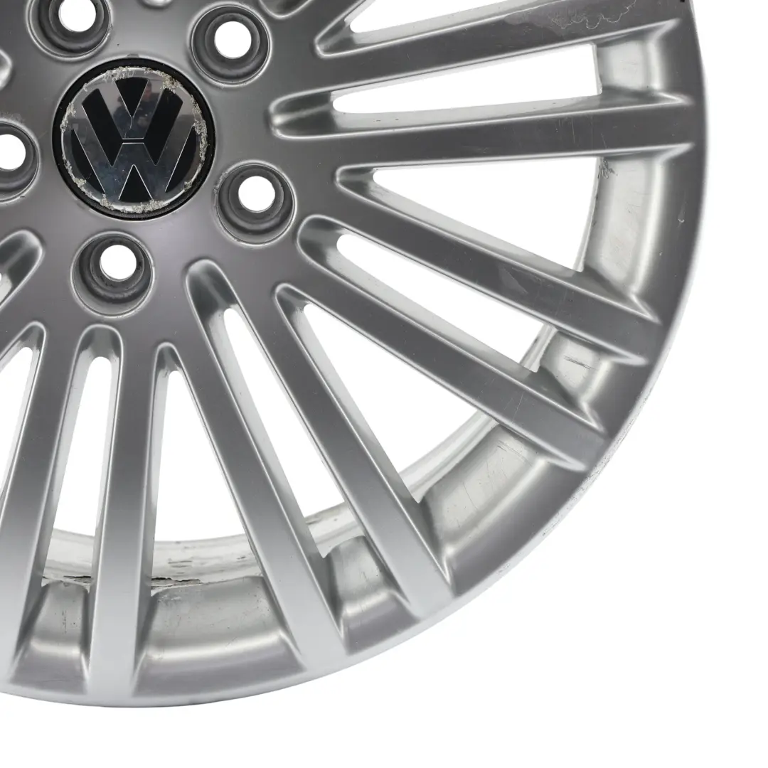 Volkswagen EOS 1F Alloy Wheel Rim Silver 17" 7.5J ET47 5x112 - SKU 3C0601025D-4 - Part number 3C0601025D