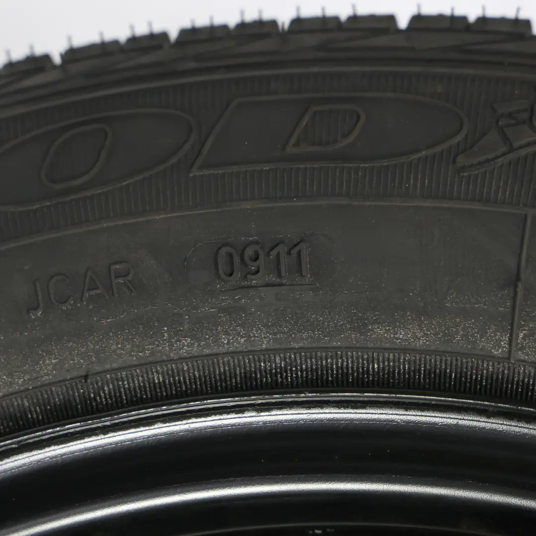 Spare Steel Wheel R16 ET45 6J Goodyear Tyre 205/55 94V to VW Passat B6 with Part number 3C0601027M VW Passat B6 Spare Steel Wheel R16 ET45 6J Goodyear Tyre 205/55 94V - SKU 3C0601027M-1 - Part number 3C0601027M