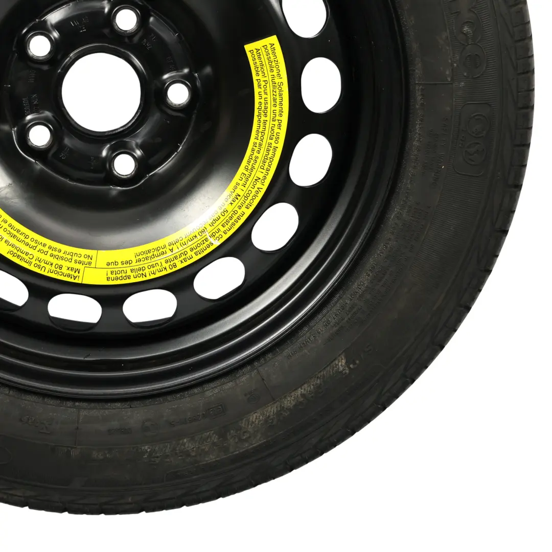Roue Secours Acier R16 ET45 6J Pneu 205/55 94V pour Volkswagen Passat B6 à propos du numéro de pièce 3C0601027M Volkswagen Passat B6 Roue Secours Acier R16 ET45 6J Pneu 205/55 94V - SKU 3C0601027M-1 - Numéro de pièce 3C0601027M
