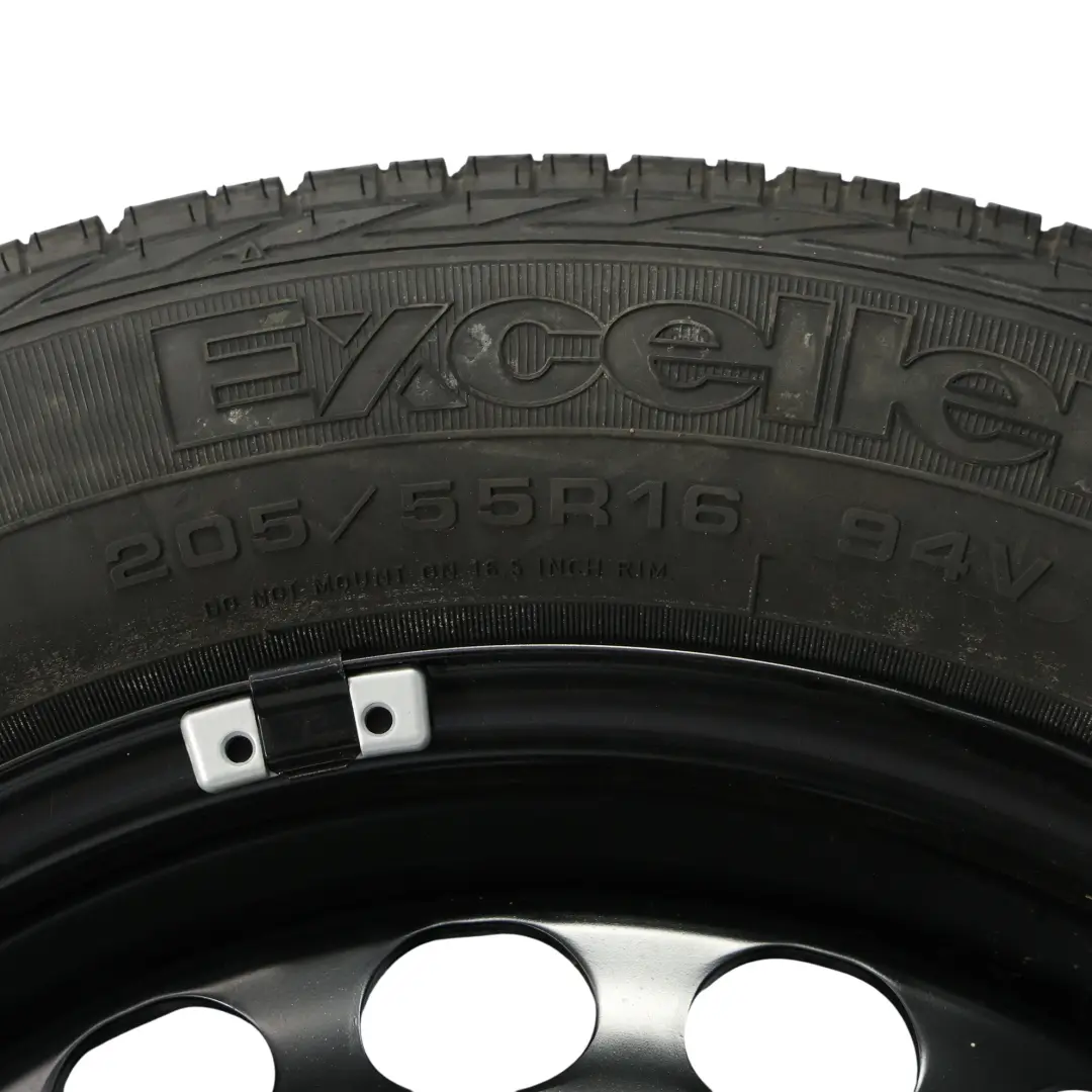 VW Passat B6 Koło Dojazdowe R16 ET45 6J Goodyear 205/55 94V - SKU 3C0601027M-1 - Numer Części 3C0601027M