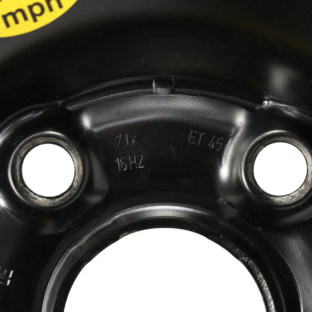 Roue Secours Acier R16 ET45 6J Pneu 205/55 94V pour Volkswagen Passat B6 à propos du numéro de pièce 3C0601027M Volkswagen Passat B6 Roue Secours Acier R16 ET45 6J Pneu 205/55 94V - SKU 3C0601027M-1 - Numéro de pièce 3C0601027M