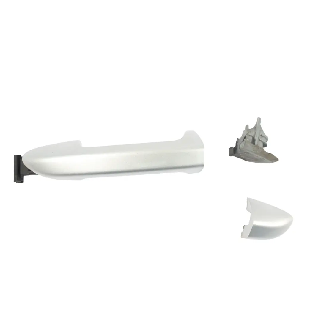 Tirador Puerta Izquierdo Plata Reflex A7W para Volkswagen Passat CC con número de pieza 3C0837205 Volkswagen Passat CC Tirador Puerta Izquierdo Plata Reflex A7W - SKU 3C0837205-RES - Número de pieza 3C0837205