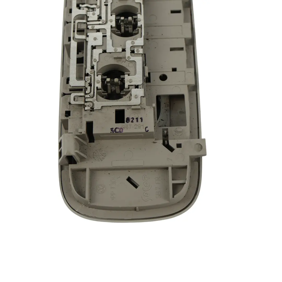 Mk5 Luz Techo Interior Trasera Lámpara Cabina Gris para Volkswagen Golf con número de pieza 3C0947291C Volkswagen Golf Mk5 Luz Techo Interior Trasera Lámpara Cabina Gris - SKU 3C0947291C-1 - Número de pieza 3C0947291C