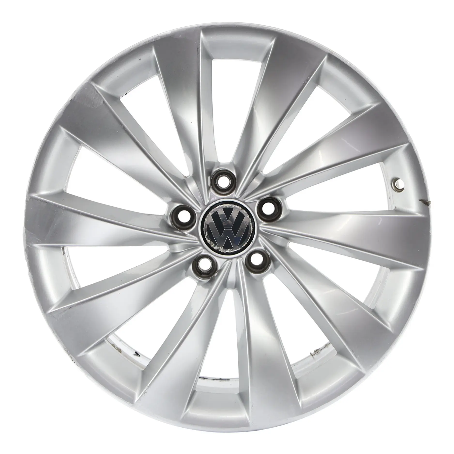 Volkswagen Scirocco Mk3 Llanta De Aleación Plateada 18" 8J ET:41 3C8601025D