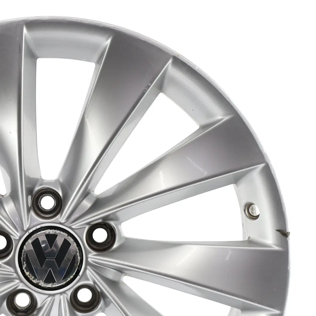 Mk3 Silver Wheel Alloy Rim 18" 8J ET:41 to Volkswagen Scirocco with Part number 3C8601025D Volkswagen Scirocco Mk3 Silver Wheel Alloy Rim 18" 8J ET:41 - SKU 3C8601025D-11 - Part number 3C8601025D