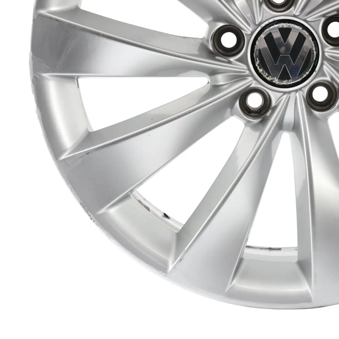 Volkswagen Scirocco Mk3 Llanta De Aleación Plateada 18" 8J ET:41 - SKU 3C8601025D-11 - Número de pieza 3C8601025D