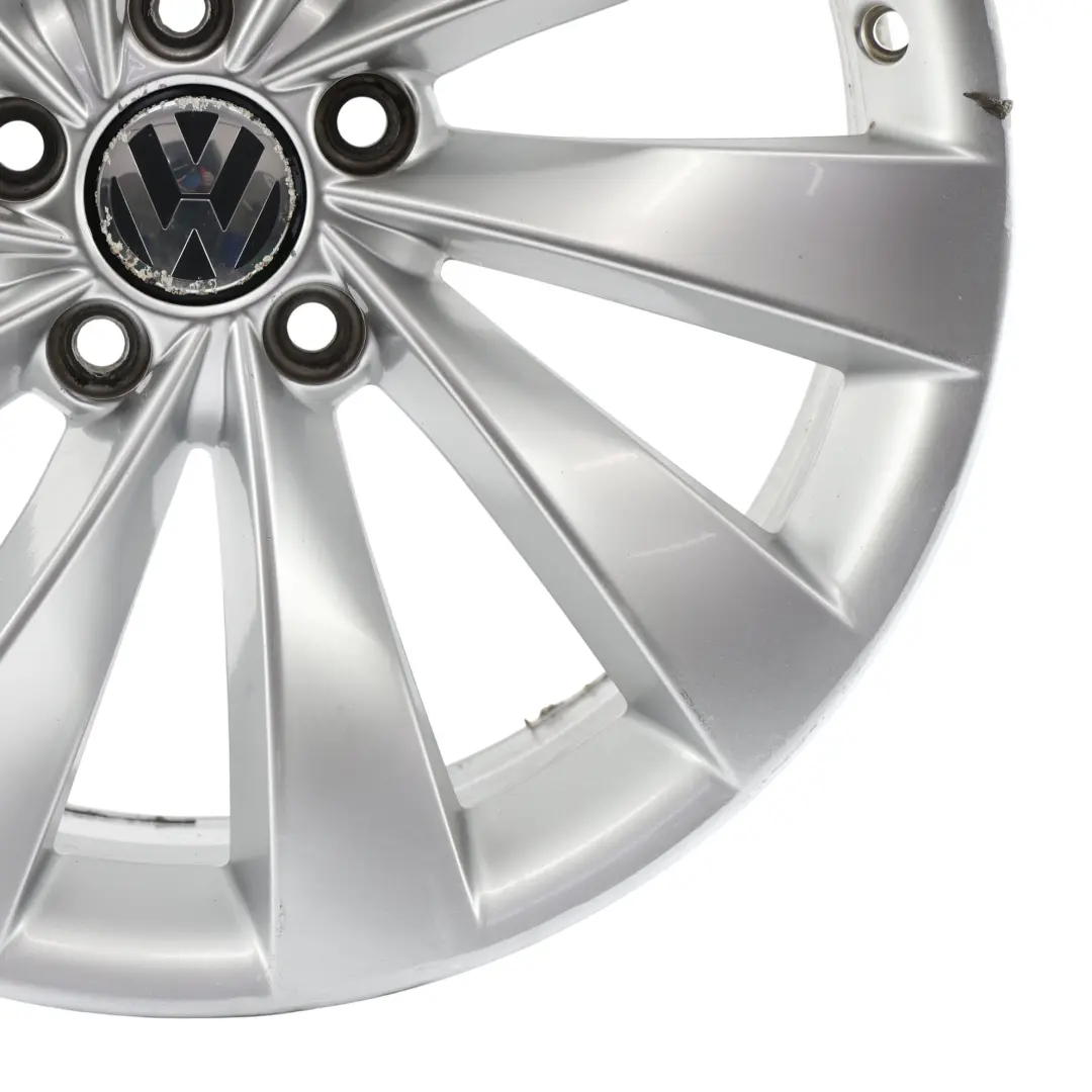 Volkswagen Scirocco Mk3 Llanta De Aleación Plateada 18" 8J ET:41 - SKU 3C8601025D-11 - Número de pieza 3C8601025D