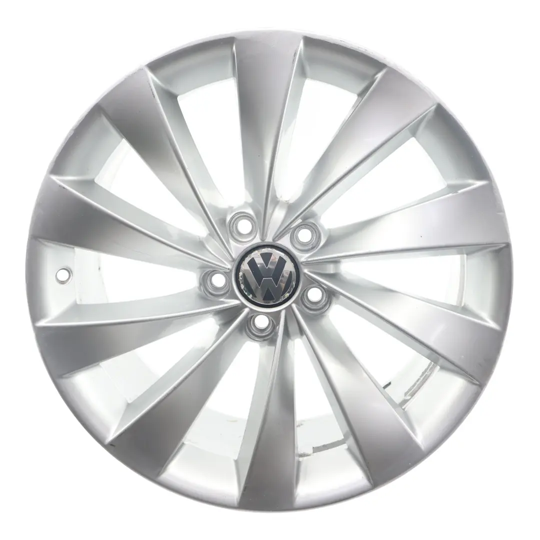 Mk3 Silver Wheel Alloy Rim 18" 8J ET:41 to Volkswagen Scirocco with Part number 3C8601025D Volkswagen Scirocco Mk3 Silver Wheel Alloy Rim 18" 8J ET:41 - SKU 3C8601025D-4 - Part number 3C8601025D