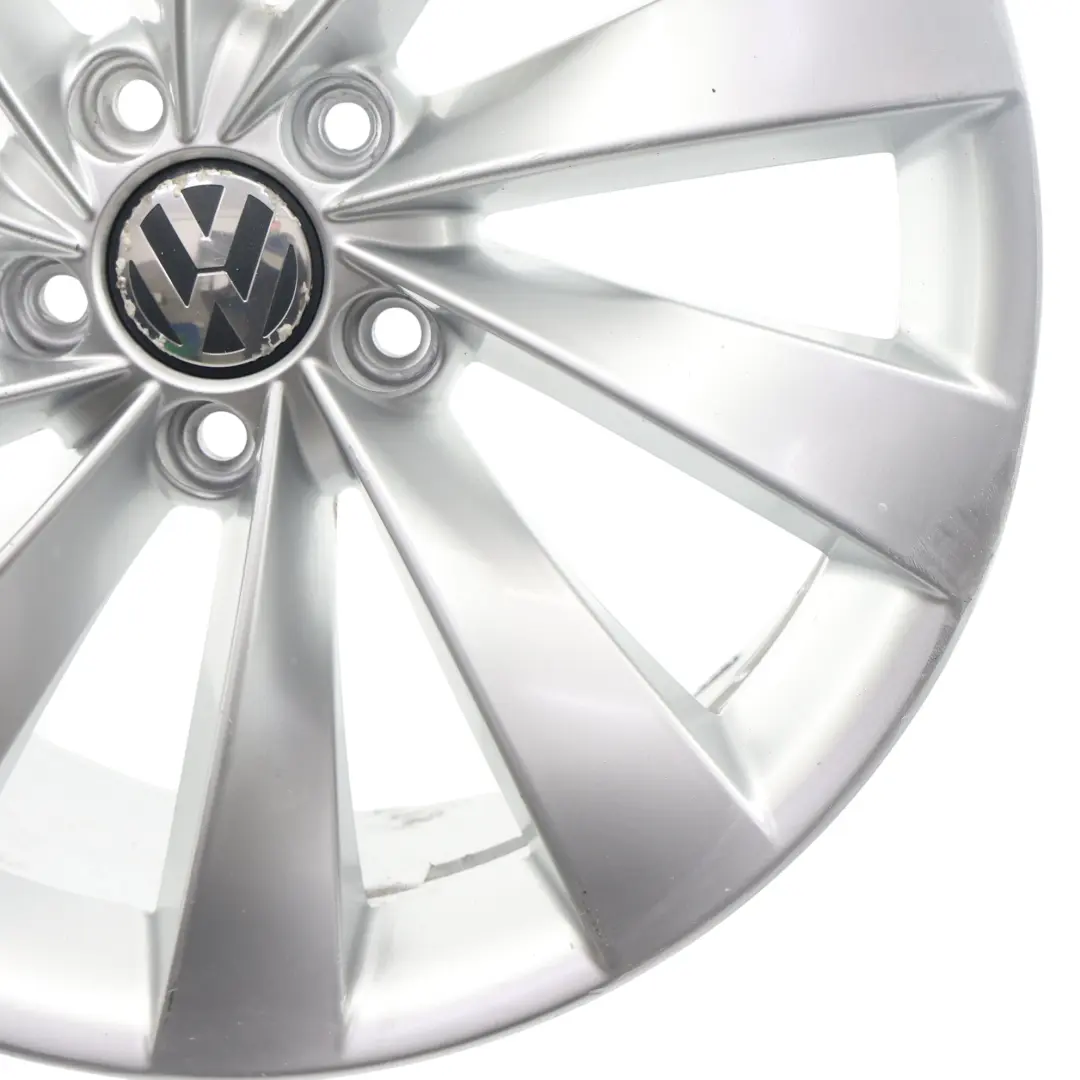 Volkswagen Scirocco Mk3 Llanta De Aleación Plateada 18" 8J ET:41 - SKU 3C8601025D-4 - Número de pieza 3C8601025D