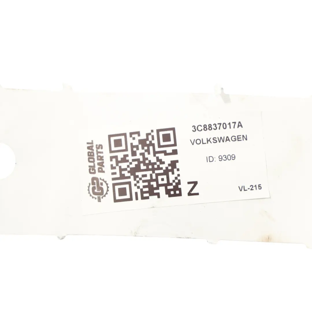 Volkswagen Passat CC Cable Bowden Delantero Trasero Izquierdo Derecho - SKU 3C8837017A - Número de pieza 3C8837017A