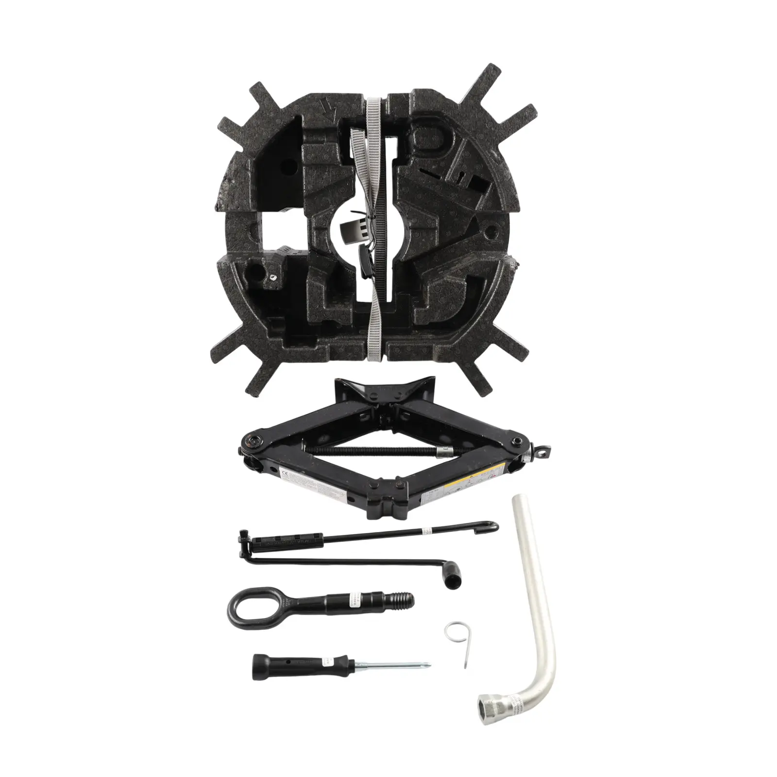 Volkswagen VW Passat B8 Car Jack Kit Tool Set Foam Storage Tray 3G0012115E