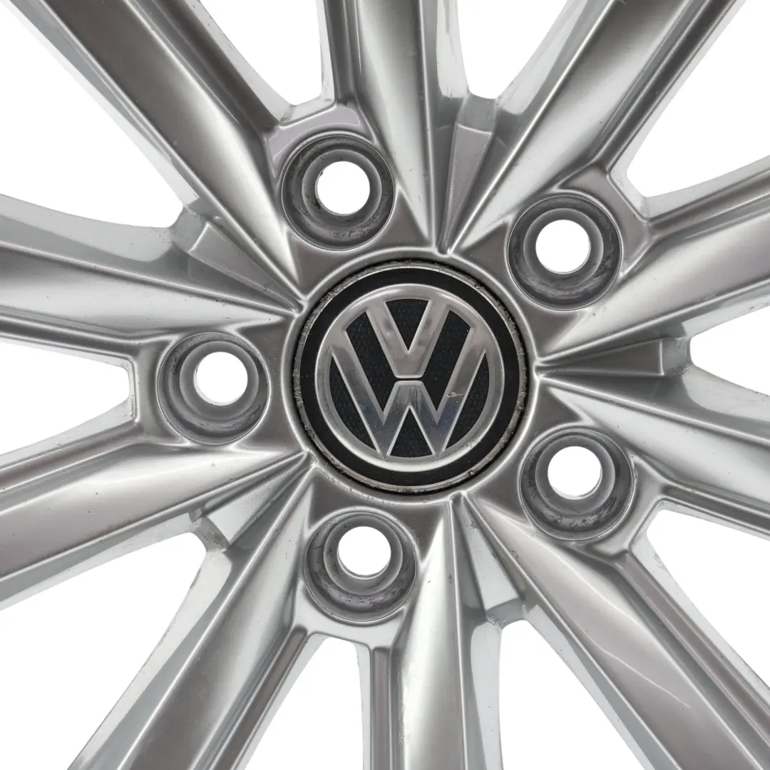 VW Volkswagen Passat B8 17" Alloy Wheel Silver 7.0J ET40 5X112 - SKU 3G0601025D-1 - Part number 3G0601025D