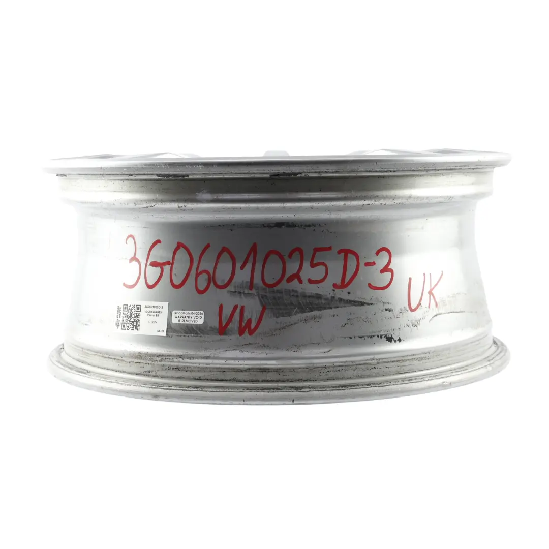 Alloy Wheel Rim Silver 17" 7.0J ET:40 5X112 to VW Volkswagen Passat B8 with Part number 3G0601025D VW Volkswagen Passat B8 Alloy Wheel Rim Silver 17" 7.0J ET:40 5X112 - SKU 3G0601025D-3 - Part number 3G0601025D