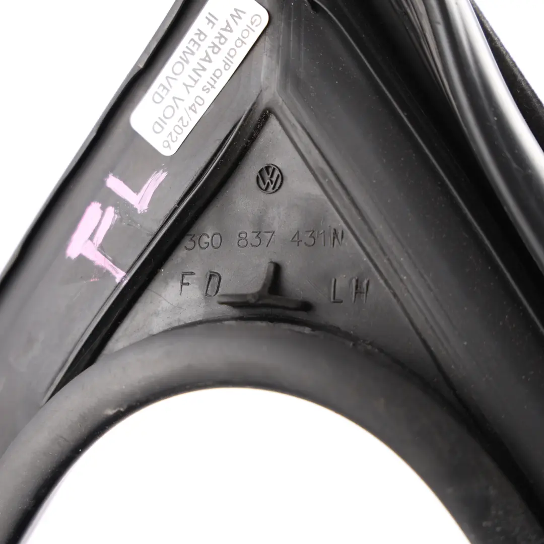 3G Front Door Window Frame Top Strip Seal Left N/S to VW Passat B8 with Part number 3G0837431N VW Passat B8 3G Front Door Window Frame Top Strip Seal Left N/S - SKU 3G0837431N - Part number 3G0837431N