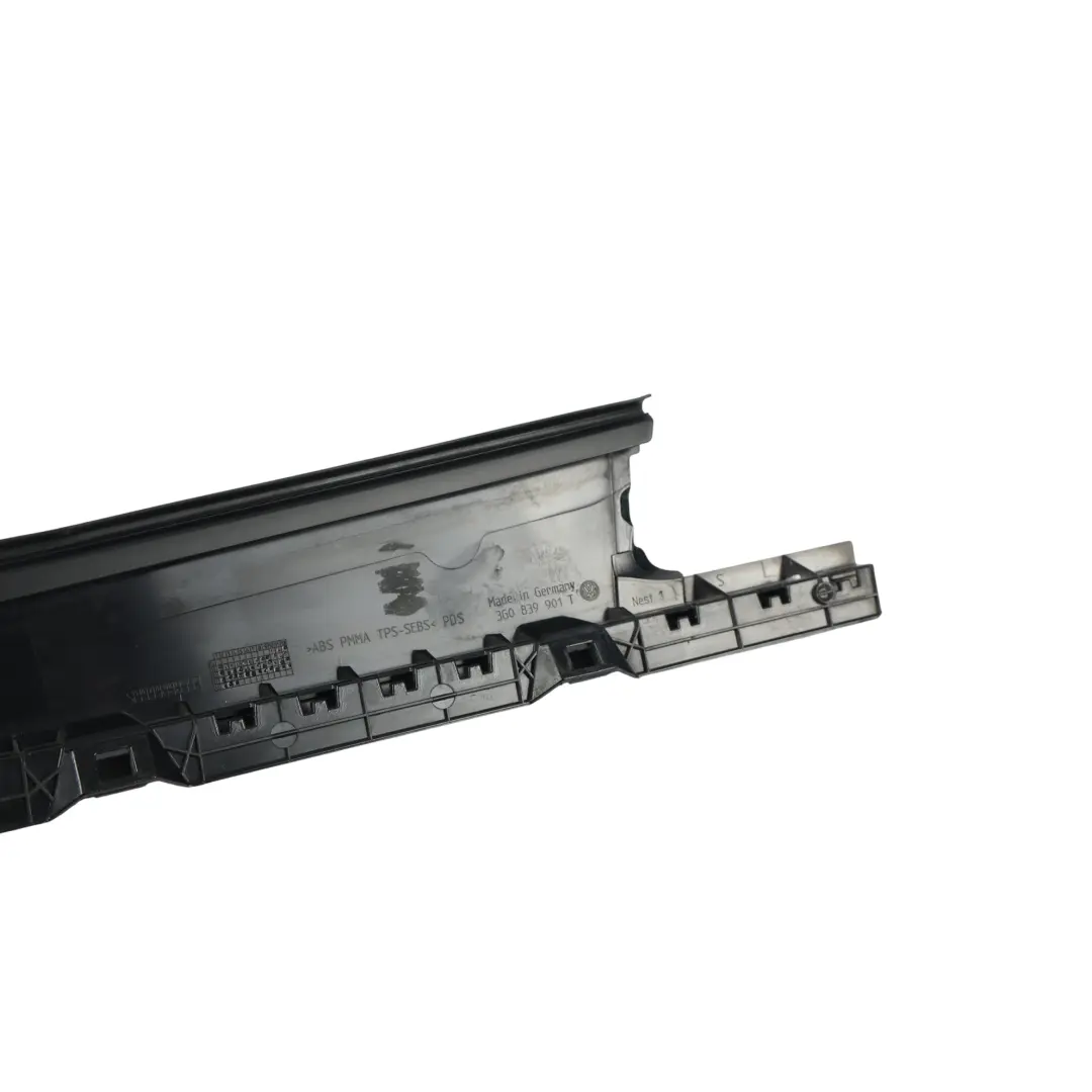 Volkswagen Passat B8 Door Pillar Trim Cover Rear Left N/S Black - SKU 3G0839901T - Part number 3G0839901T