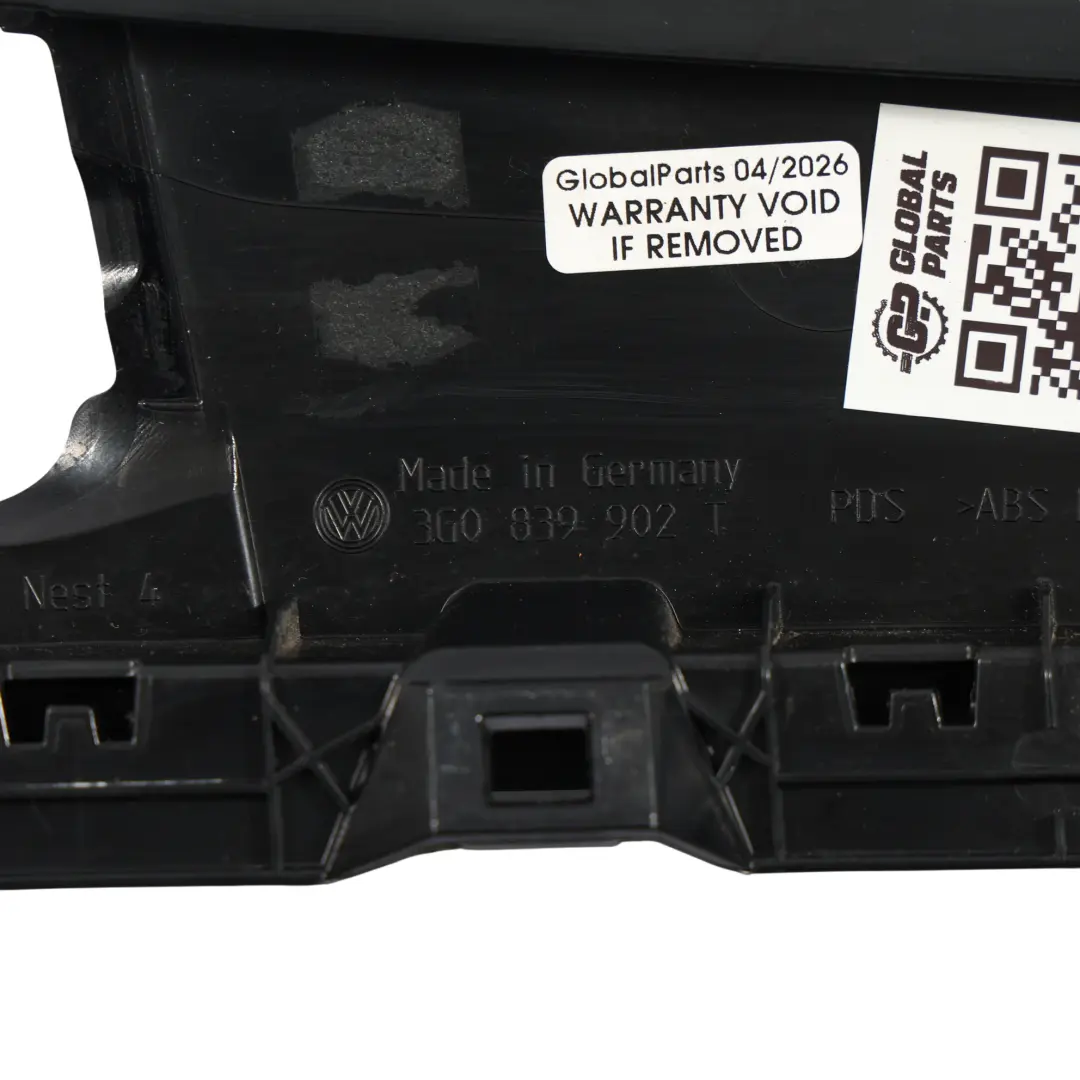 VW Passat B8 3G Window Frame Trim Door Pillar Cover Rear Right O/S - SKU 3G0839902T - Part number 3G0839902T