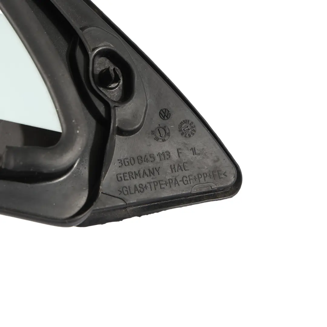 Volkswagen Passat B8 Vetro Finestrino Triangolare Anteriore Sinistro - SKU 3G0845113F - Numero di parte 3G0845113F