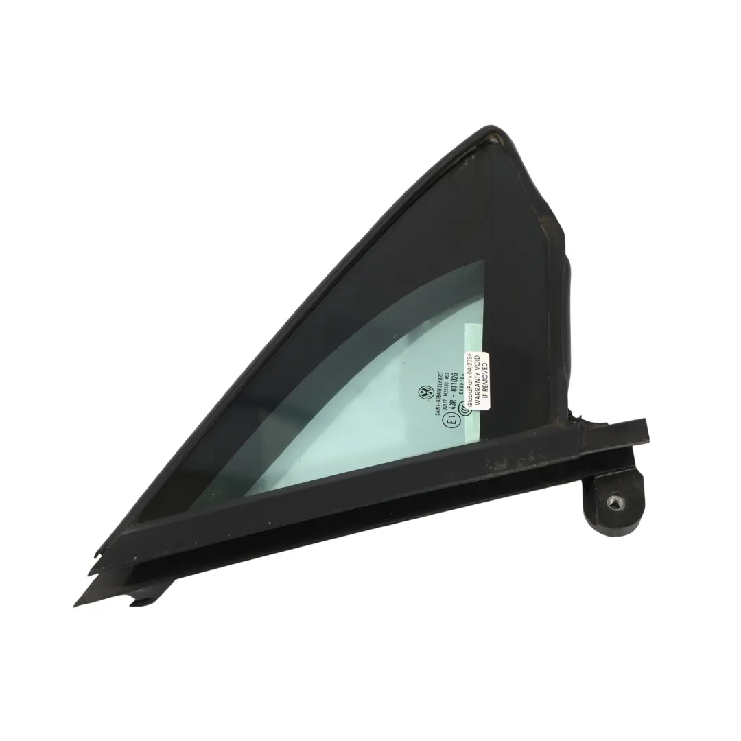 Volkswagen Passat B8 Quarter Window Glass Front Right O/S AS2 - SKU 3G0845114F - Part number 3G0845114F