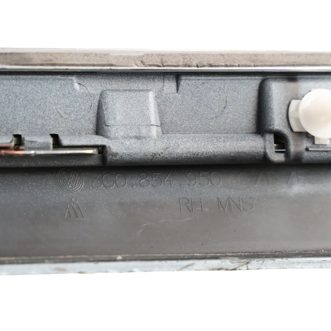 Volkswagen Passat B8 Rear Door Trim Strip Moulding Right O/S Pure White - C9A - SKU 3G0853778-PWH - Part number 3G0853778