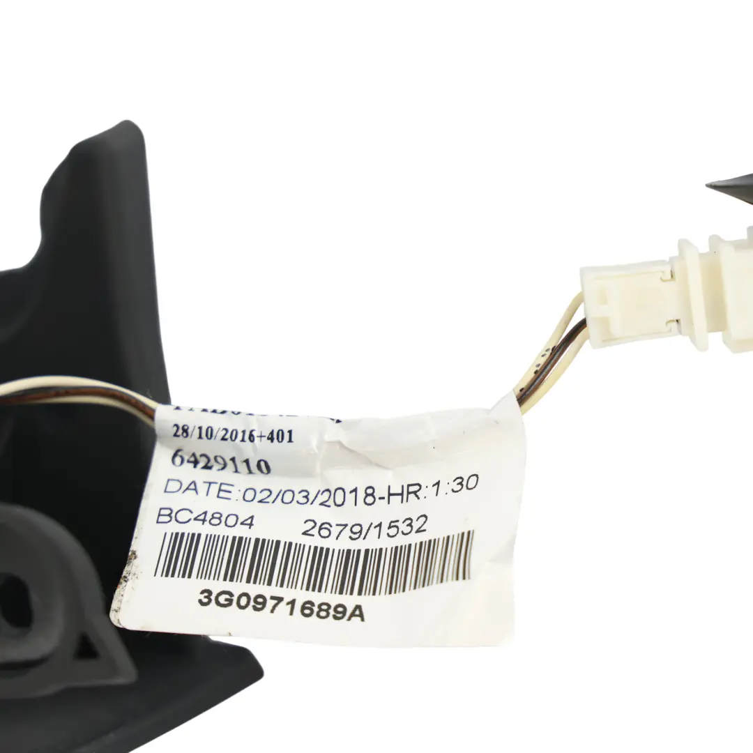 Türgriff Armlehne Innenverkleidung Schwarz Links für Volkswagen Passat B8 mit Teilenummer 3G0867179B Volkswagen Passat B8 Türgriff Armlehne Innenverkleidung Schwarz Links - SKU 3G0867179B - Teilenummer 3G0867179B