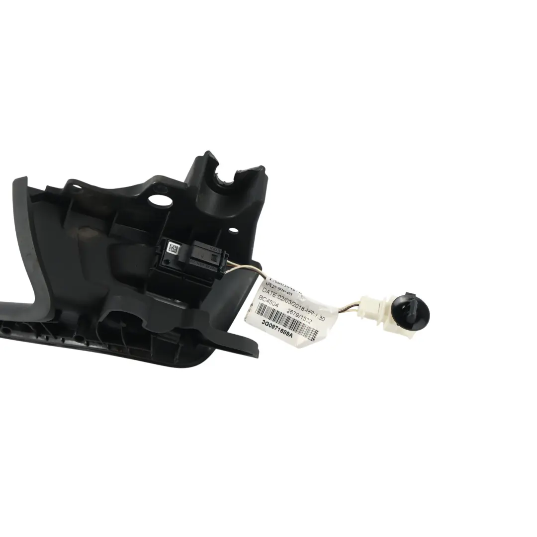 VW Passat B8 Klamka Podłokietnik Drzwi Tylnych Lewy Tył Czarna - SKU 3G0867179B - Numer Części 3G0867179B