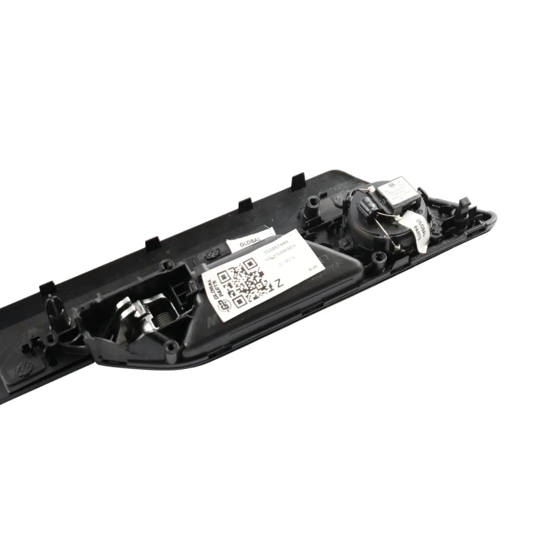 VW Passat B8 Interior Door Handle Trim Cover Rear Left N/S Aluminium - SKU 3G0867449 - Part number 3G0867449