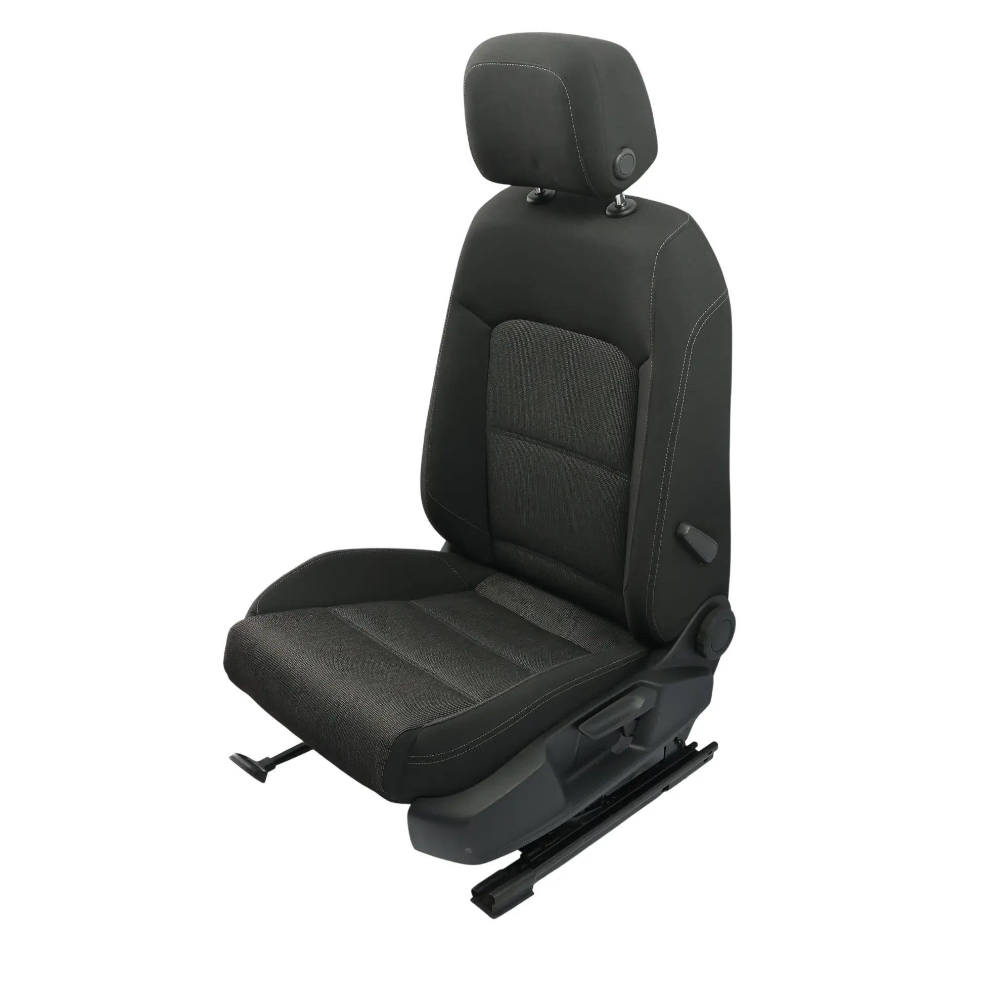 Volkswagen Passat B8 Siège Avant Chauffant Tissu Titan Noir Gauche 3G0881806KT